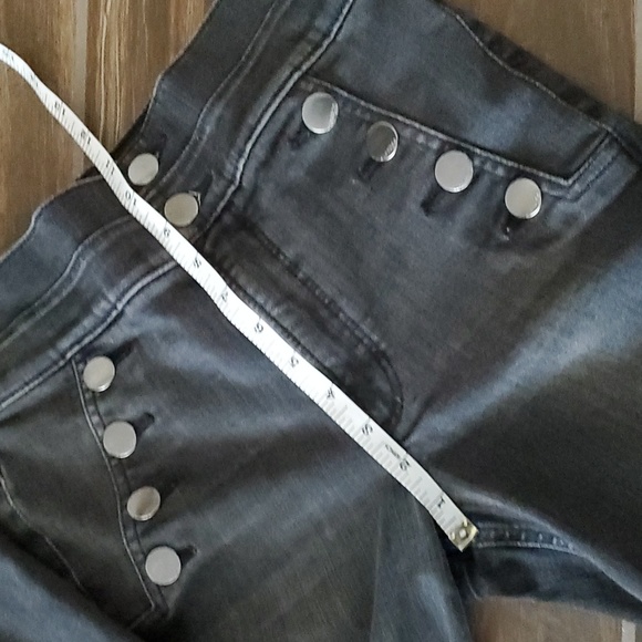 Express Black Super High Rise Stretch+ Denim Legging Women 4S - Picture 9 of 12